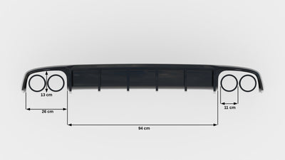Rear Valance Audi S7 C7