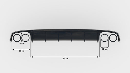 Rear Valance Audi S7 C7