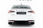 Rear Valance Skoda Octavia Sportline Liftback / Combi Mk4 Facelift