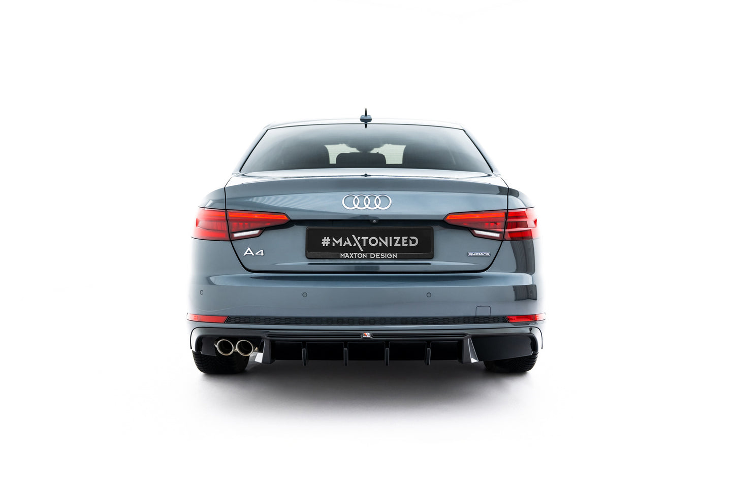 Rear Valance V.2 Audi A4 S-Line Sedan / Avant B9