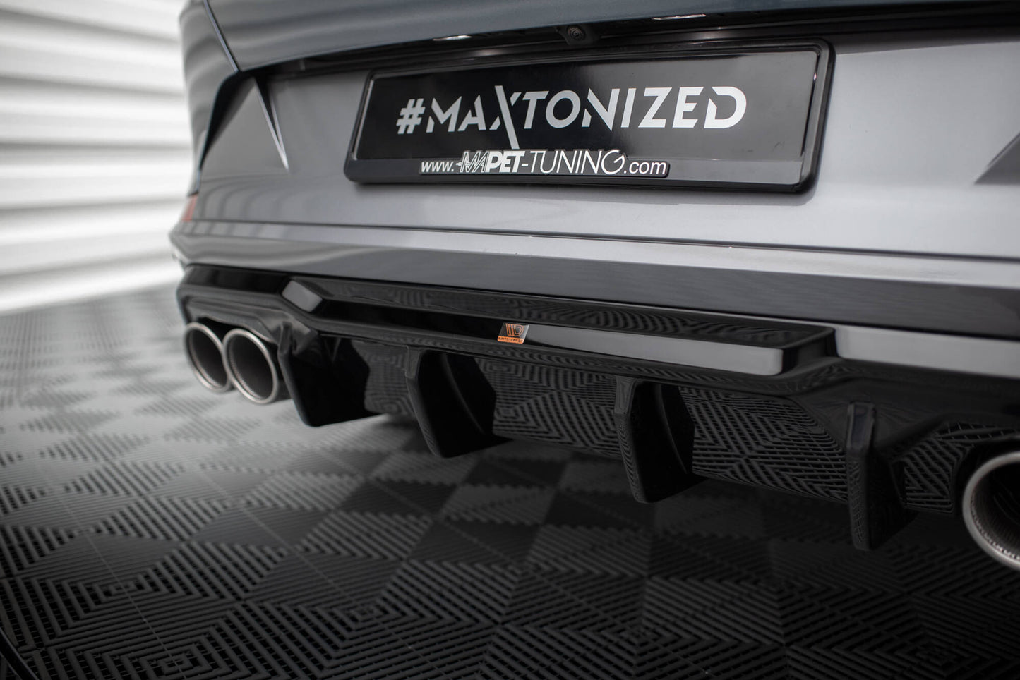 Rear Valance V.3 + Exhaust Ends Imitation Cupra Formentor Mk1