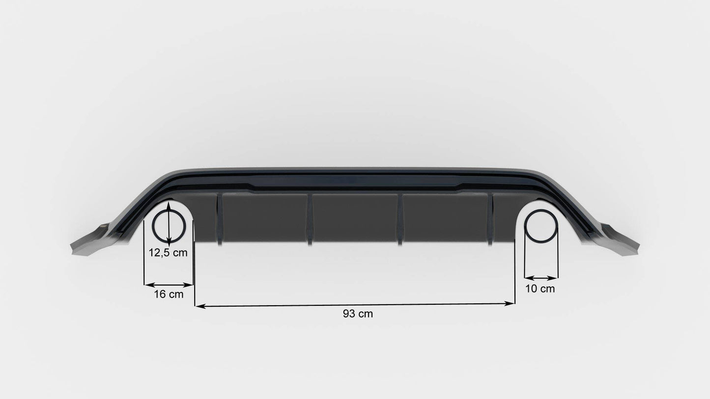 Rear Valance V.3 Ford Focus Hatchback ST Mk4 