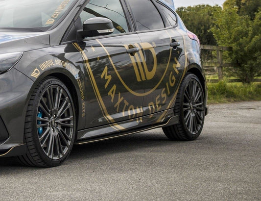 Side Skirts Diffusers Aero Ford Focus RS Mk3