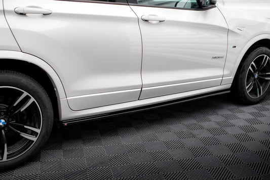 Side Skirts Diffusers BMW X3 M-Pack F25 Facelift
