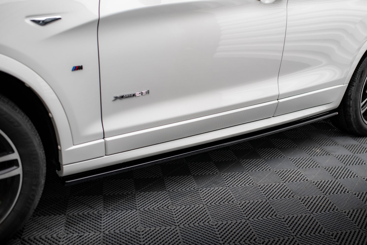Side Skirts Diffusers BMW X3 M-Pack F25 Facelift