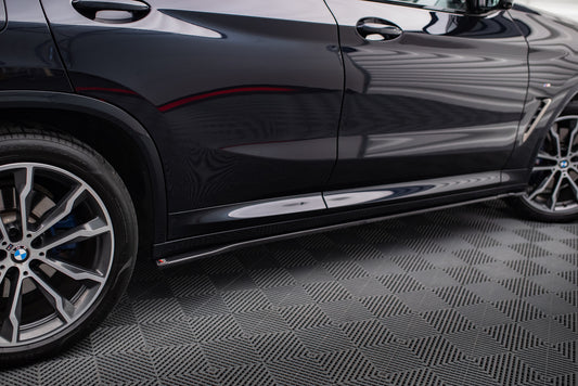 Side skirts Diffusers for BMW X4 M-Pack G02