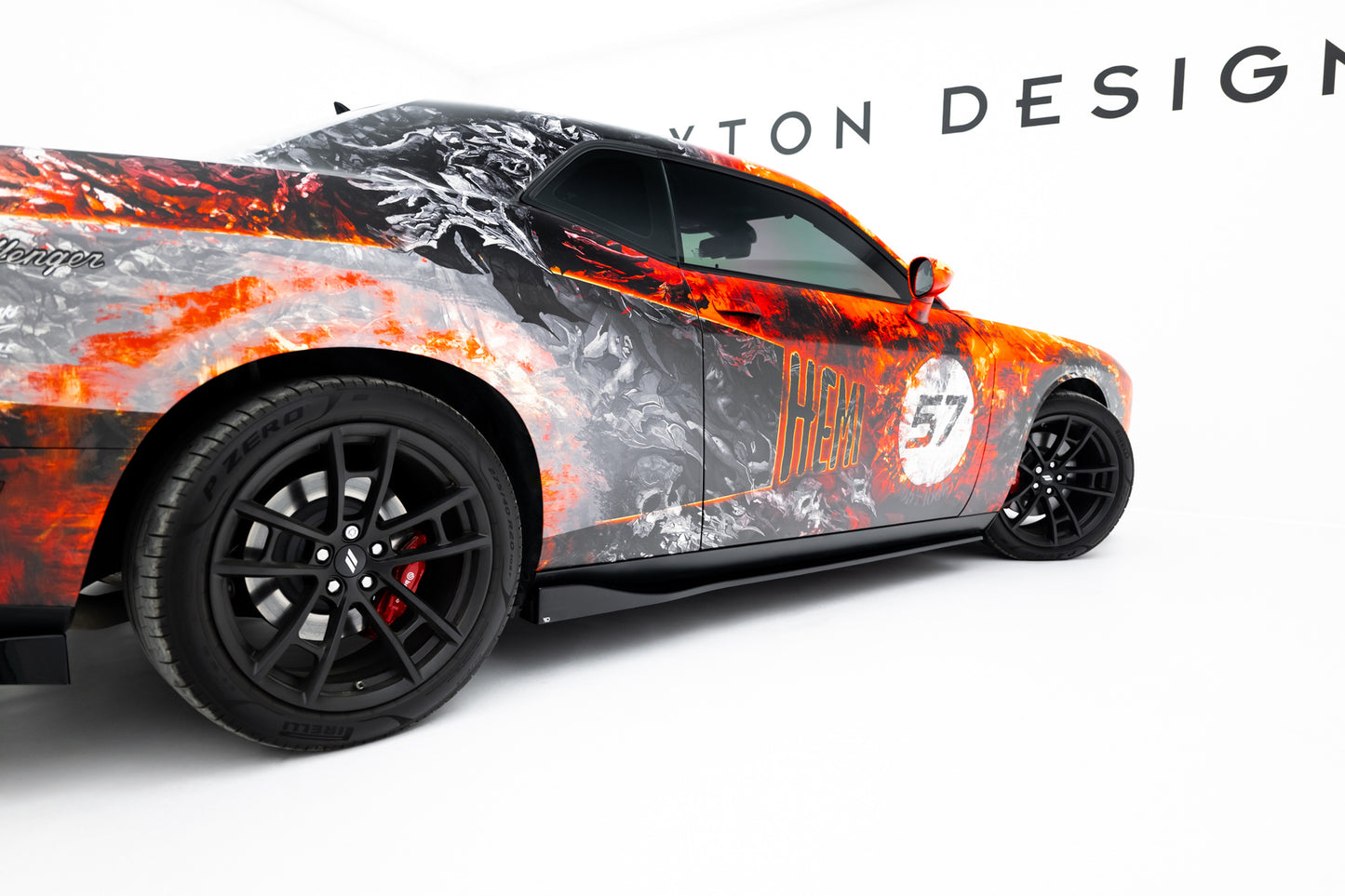 Side Skirts Diffusers Dodge Challenger GT Mk3 Facelift
