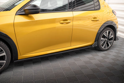 Side Skirts Diffusers + Flaps Peugeot 208 GT Mk2