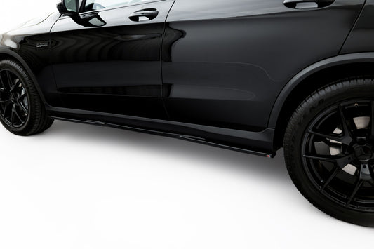 Side Skirts Diffusers Mercedes-AMG GLC 43 / AMG-Line SUV X253 Facelift 