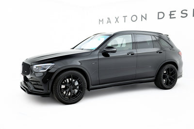 Side Skirts Diffusers Mercedes-AMG GLC 43 / AMG-Line SUV X253 Facelift 