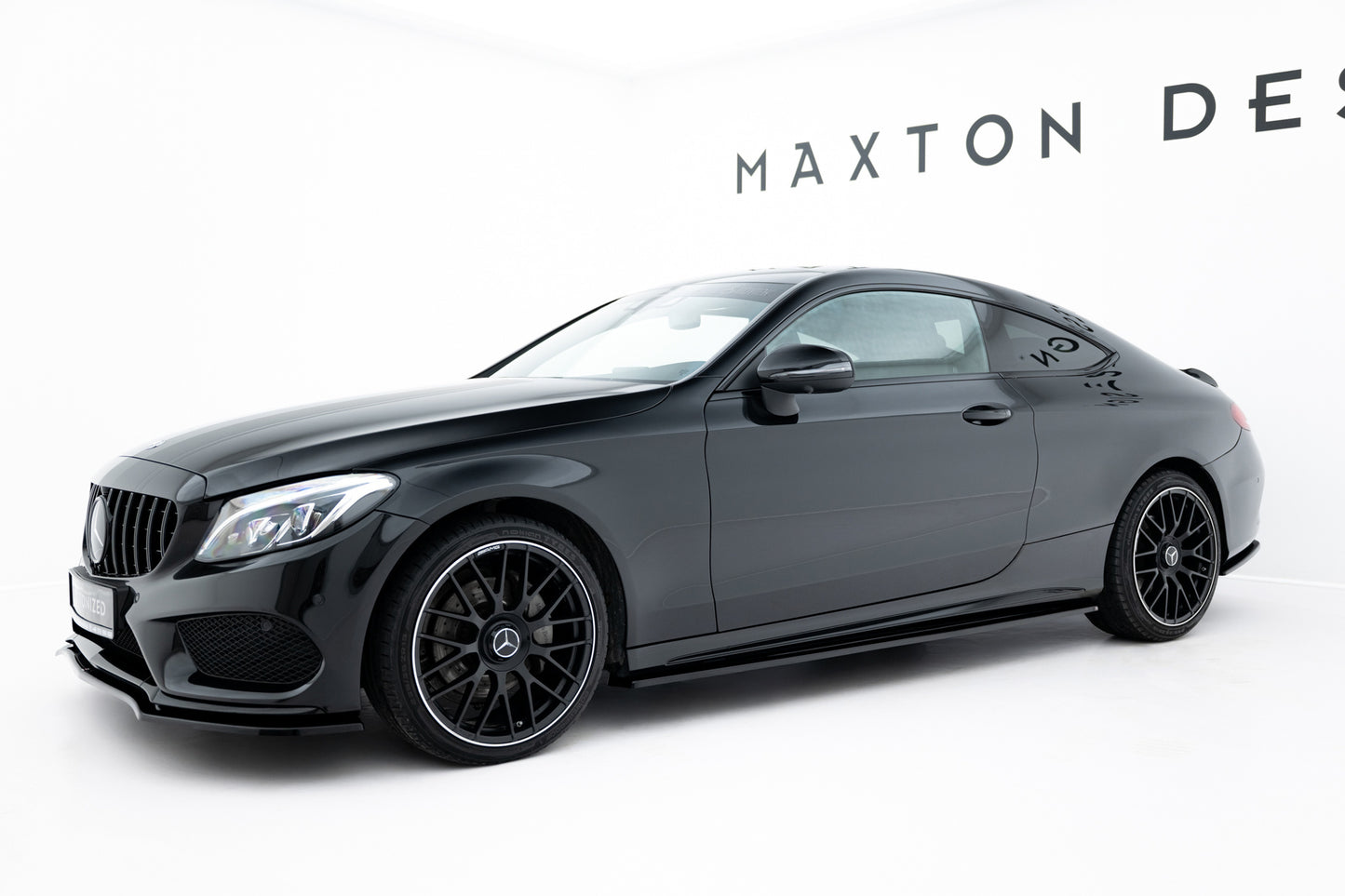 Side Skirts Diffusers Mercedes-Benz C Coupe AMG-Line C205