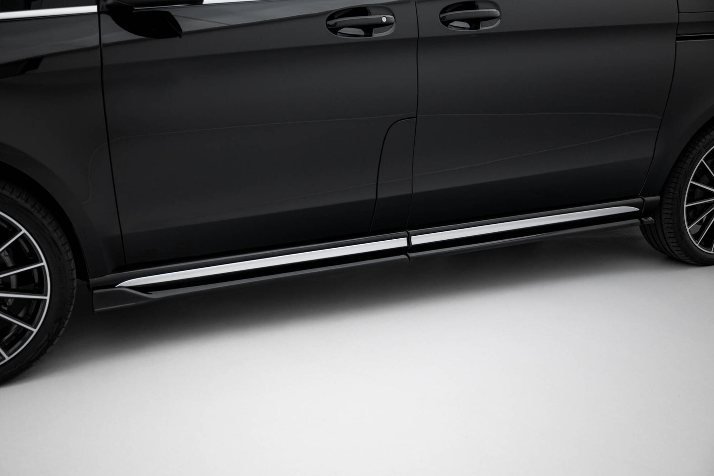 Side Skirts Diffusers Mercedes-Benz V-Class Long AMG-Line W447 Facelift 2 