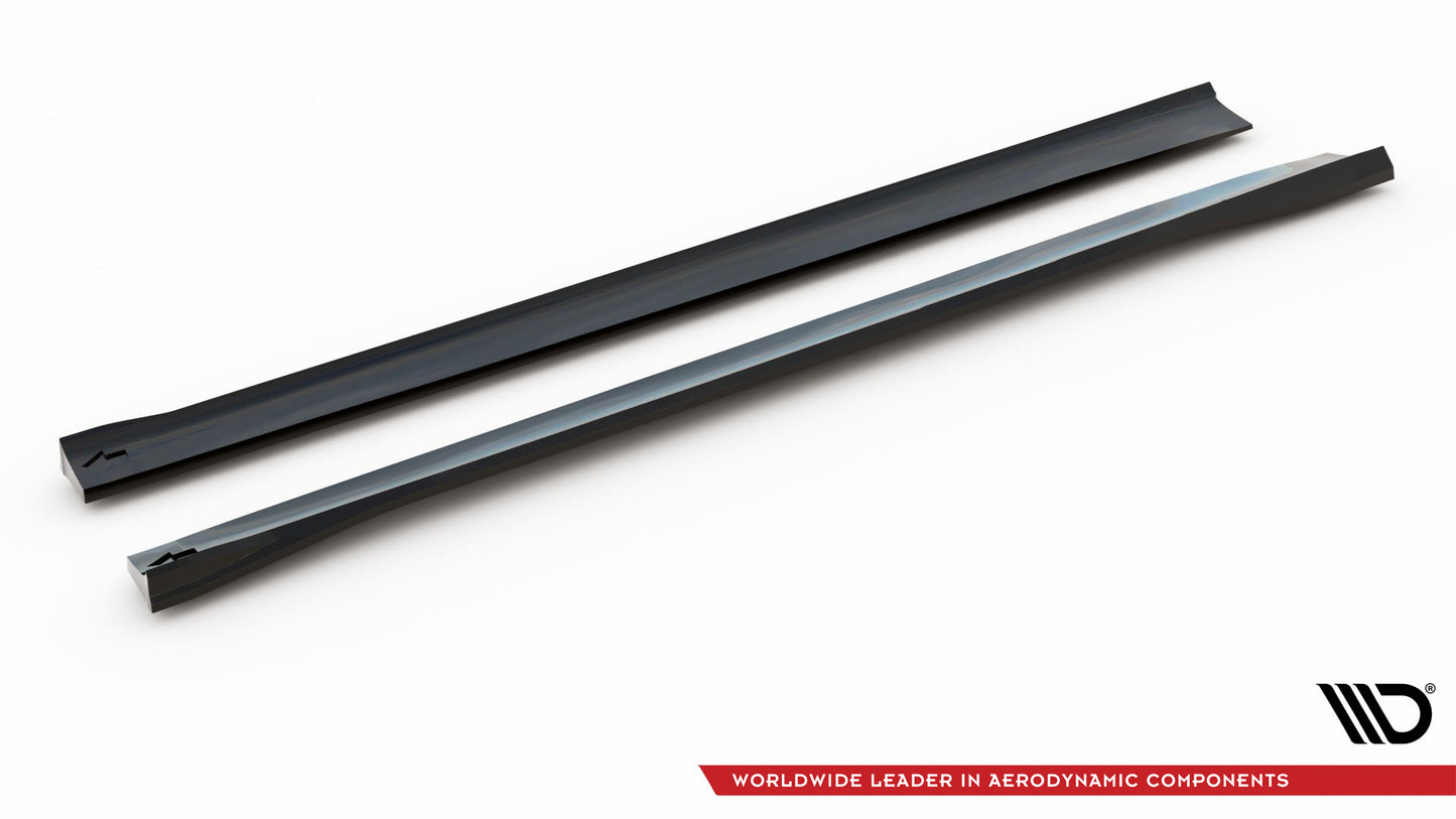 Side Skirts Diffusers Porsche Macan T / GTS Mk1 Facelift 2  