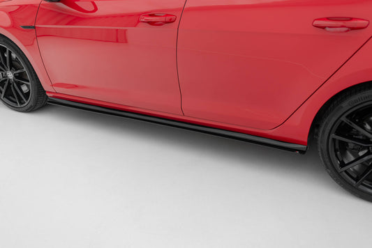 Racing Side Skirts Diffusers VW Golf 7 R / R-Line Facelift