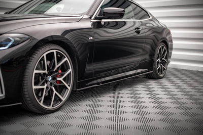 Side Skirts Diffusers V.1 BMW 4 M-Pack / M440i G22 / G23 / G22 Facelift / G23 Facelift
