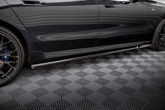 Side Skirts Diffusers V.1 BMW 740d xDrive M-pack / 740i xDrive M-Pack G70