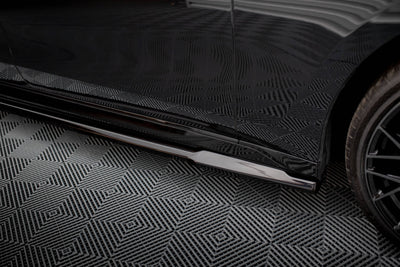 Side Skirts Diffusers V.1 BMW 740d xDrive M-pack / 740i xDrive M-Pack G70