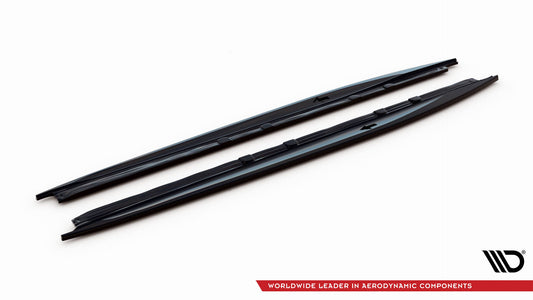 Side Skirts Diffusers V.1 Cupra Leon ST / Hatchback  Aero Mk1 Facelift
