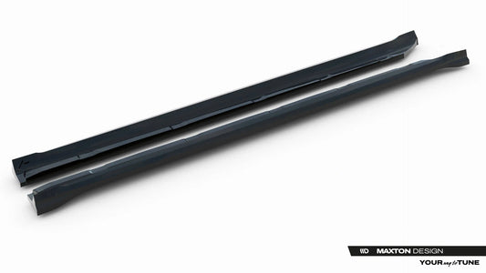 Side Skirts Diffusers V.1 Porsche Cayenne SUV / Coupe Mk3 Facelift