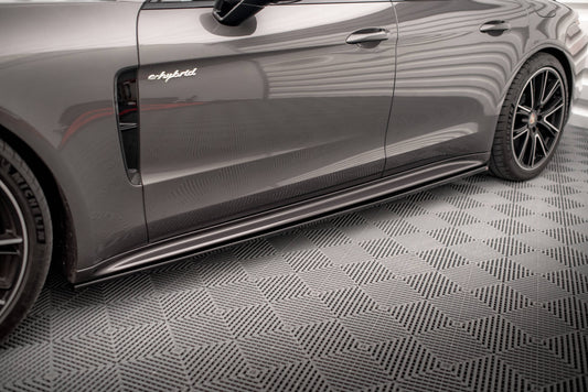 Side Skirts Diffusers V.1 Porsche Panamera Turbo S E-Hybrid / Panamera E-Hybrid / Panamera 4S 971