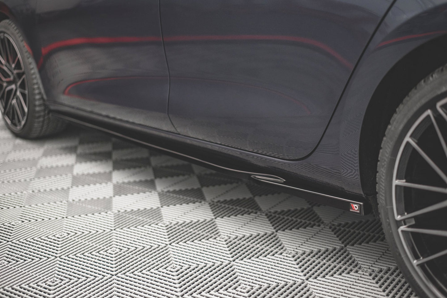 Side Skirts Diffusers V.1 Seat Leon FR ST / Hatchback Mk4 / Cupra Leon ST / Hatchback Mk1 / Mk1 Facelift