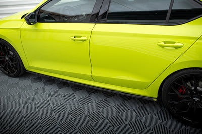 Side Skirts Diffusers V.1 Skoda Octavia RS Liftback / Combi Mk4