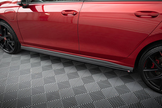 Side Skirts Diffusers V.1 Volkswagen Golf GTI / GTE / GTI Clubsport / GTD / R-Line Mk8