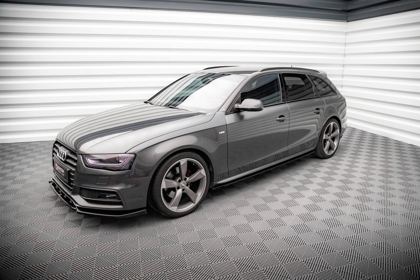 Side Skirts Diffusers V.2 Audi A4 / A4 S-Line / S4 B8 