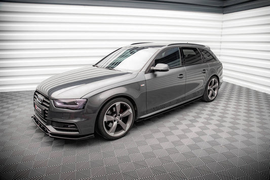 Side Skirts Diffusers V.2 Audi A4 / A4 S-Line / S4 B8 