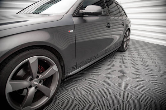 Side Skirts Diffusers V.2 Audi A4 / A4 S-Line / S4 B8 