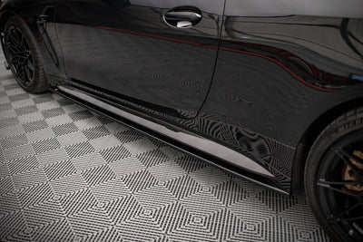 Side Skirts Diffusers V.2 BMW M4 G82 / G82 Facelift