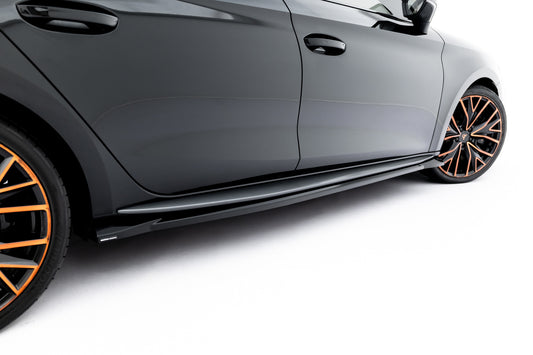Side Skirts Diffusers V.2 Cupra Leon ST / Hatchback  Aero Mk1 / Mk1 Facelift