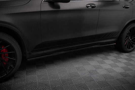 Side Skirts Diffusers V.2 Mercedes-Benz GLC Coupe AMG-Line C253 