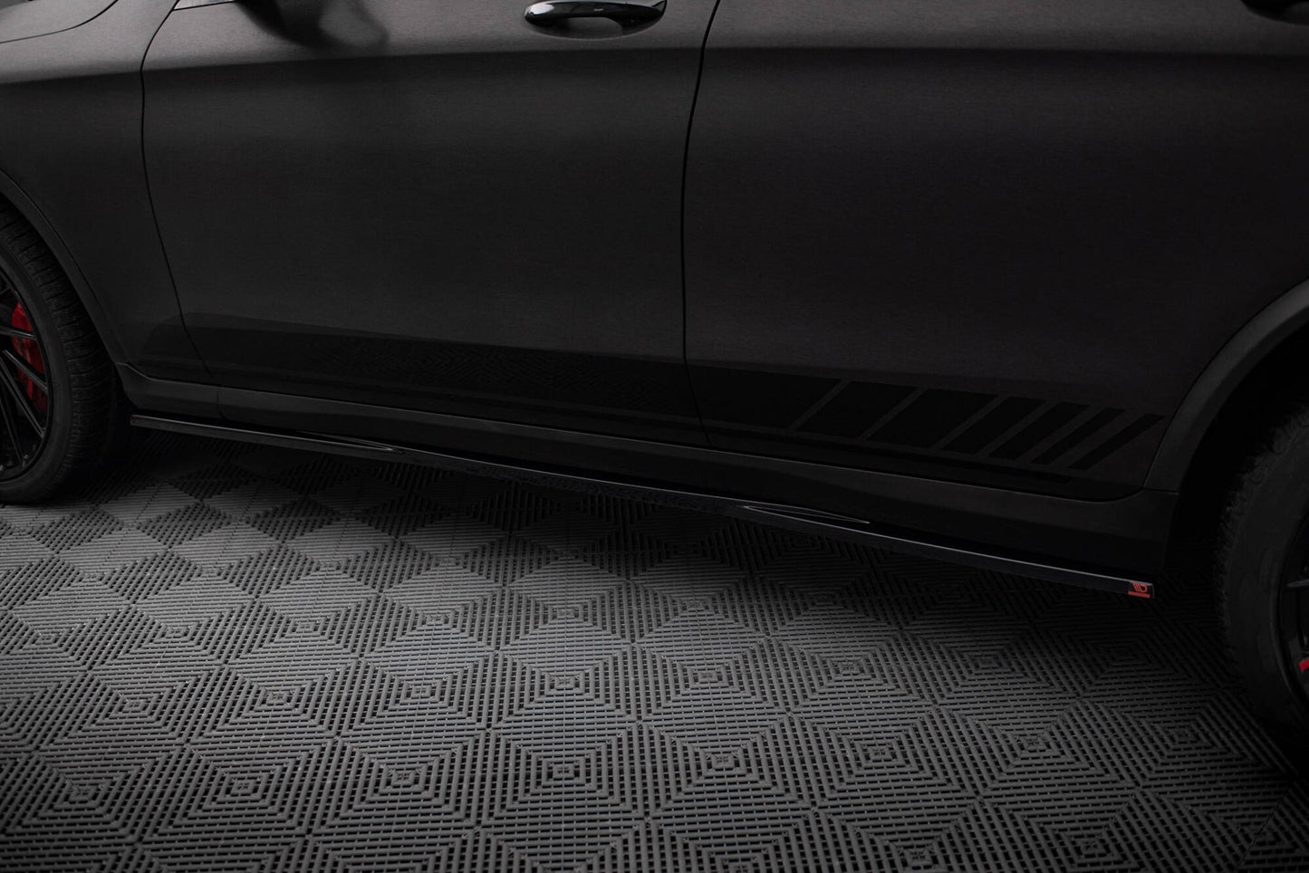 Side Skirts Diffusers V.2 Mercedes-Benz GLC Coupe AMG-Line C253 