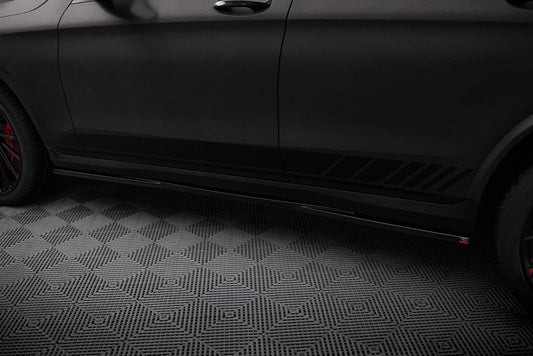 Side Skirts Diffusers V.2 Mercedes-Benz GLC Coupe AMG-Line C253 
