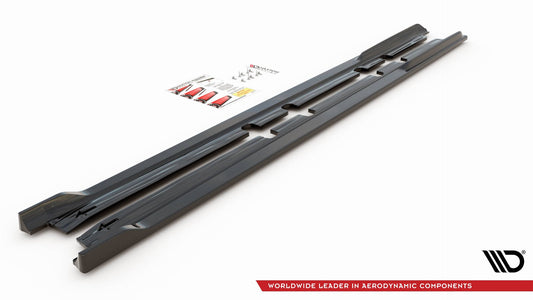 Side Skirts Diffusers V.2 Seat Leon FR ST / Hatchback Mk4 / Cupra Leon ST / Hatchback Mk1 / Mk1 Facelift