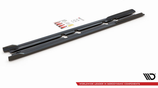 Side Skirts Diffusers V.2 Seat Leon FR ST / Hatchback Mk4 / Cupra Leon ST / Hatchback Mk1 / Mk1 Facelift