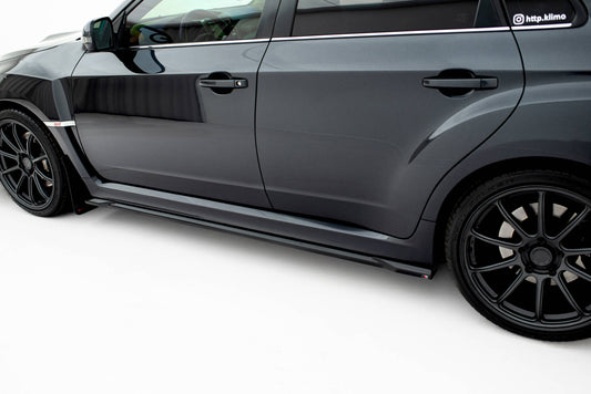 Side Skirts Diffusers V.2 Subaru Impreza WRX STI Mk3 Facelift