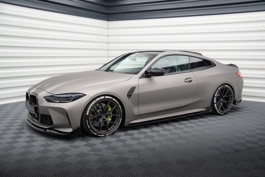 Side Skirts Diffusers V.3 CSL Look BMW M4 G82 / G82 Facelift