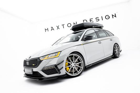 Side Skirts Diffusers V.3 Skoda Octavia RS Liftback / Combi Mk4 