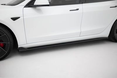 Side Skirts Diffusers V.3 Tesla Model 3 Performance Mk1 Facelift 