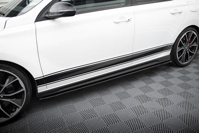 Side Skirts Diffusers V.4 Hyundai I30 N / N-Line Hatchback / Fastback Mk3 / Mk3 Facelift