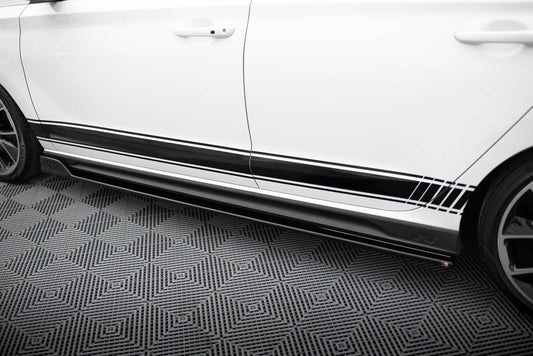 Side Skirts Diffusers V.5 Hyundai I30 N / N-Line Hatchback / Fastback Mk3 / Mk3 Facelift