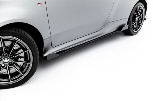 Street Pro Side Skirts Diffusers + Flaps Toyota GR Yaris Mk4 Facelift