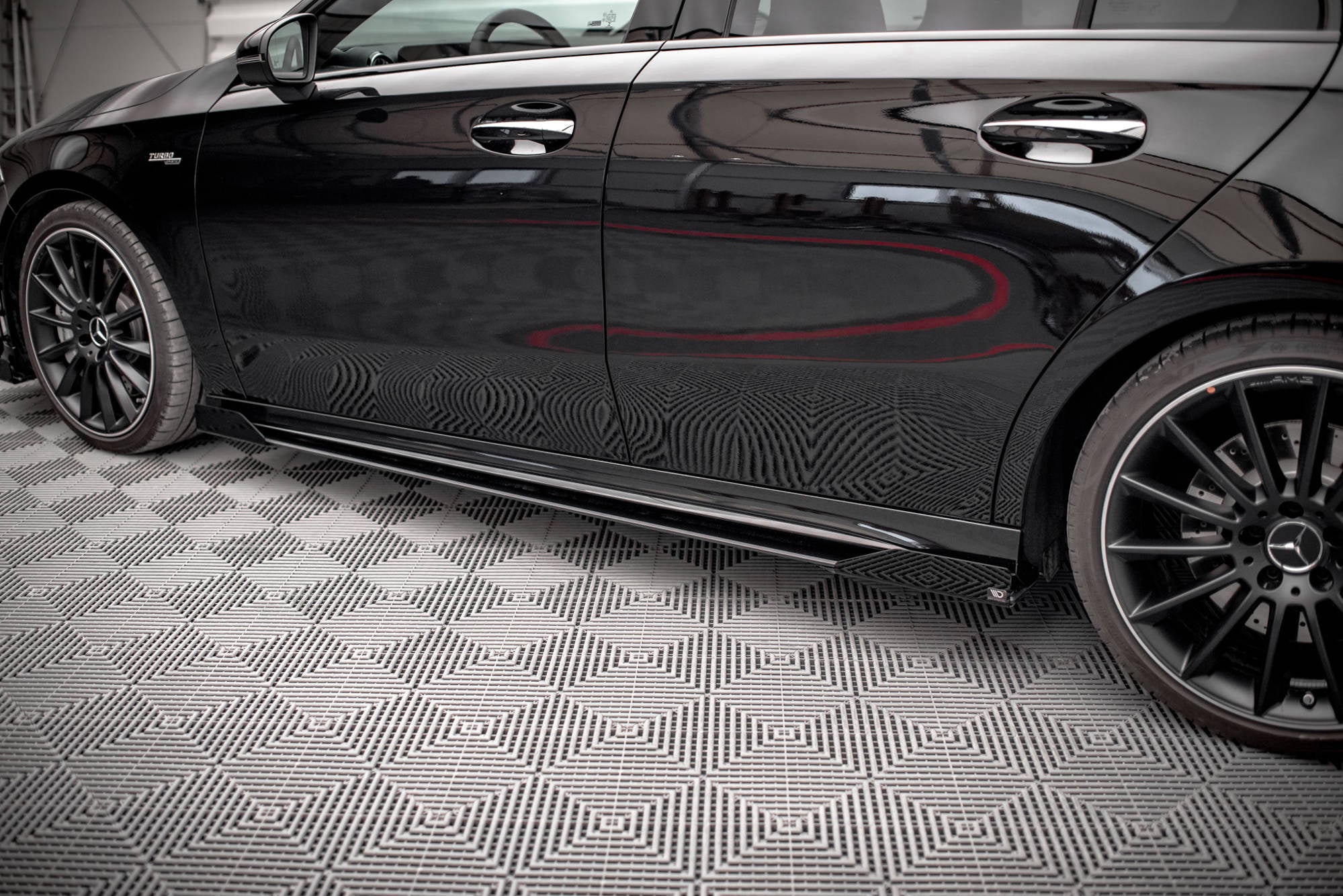 Flapsy Boczne Mercedes A35 AMG / AMG-Line Aero Pack W177 – Maxton Design