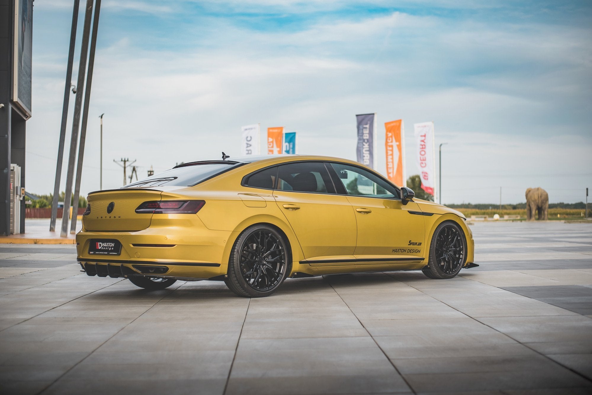 Flapsy Tylne Boczne Volkswagen Arteon R-Line Sedan / Shooting Brake Mk1 ...