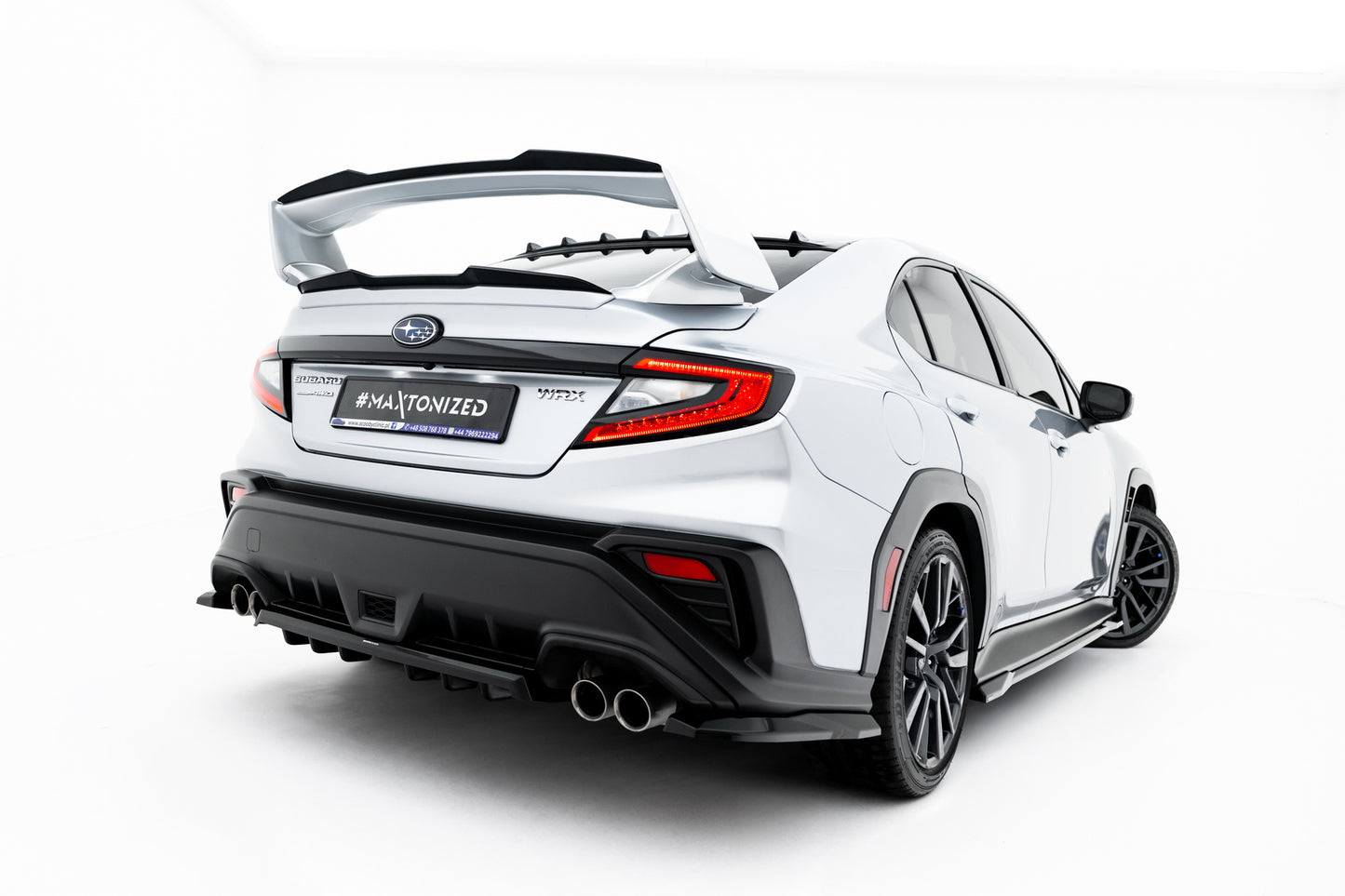 Upper Spoiler Cap Subaru WRX STI Mk2