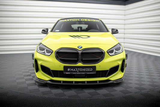 Carbon Fiber Front Bumper Wings (Canards) Prepreg BMW 1 M-Pack /  M135i / 128ti F40