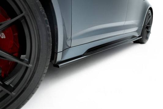Prepreg Carbon Fiber Side Skirts Audi RS6 C8 / C8 Facelift
