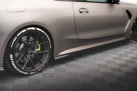 Prepreg Carbon Fiber Side Skirts BMW M4 G82 / G82 Facelift